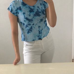 BLUE TIE DIE SHIRT🖤